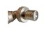 EURO TOOLS Vrtni ventil 145249, mesing, 1"